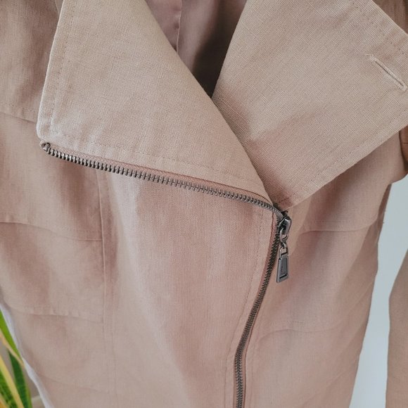 Mac & Jac Linen Blend Jacket US S - Picture 3 of 9